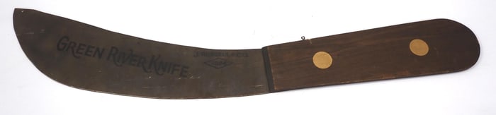 Green River Knife trade sign