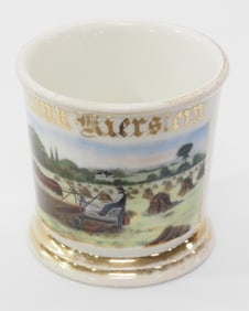 Occupational shaving mug for Frank Kierstein