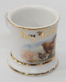 Occupational shaving mug for Roy M Wentling
