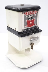 Boraxo metal 1-cent soap dispenser