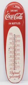 Drink Coca Cola In Bottles thermometer