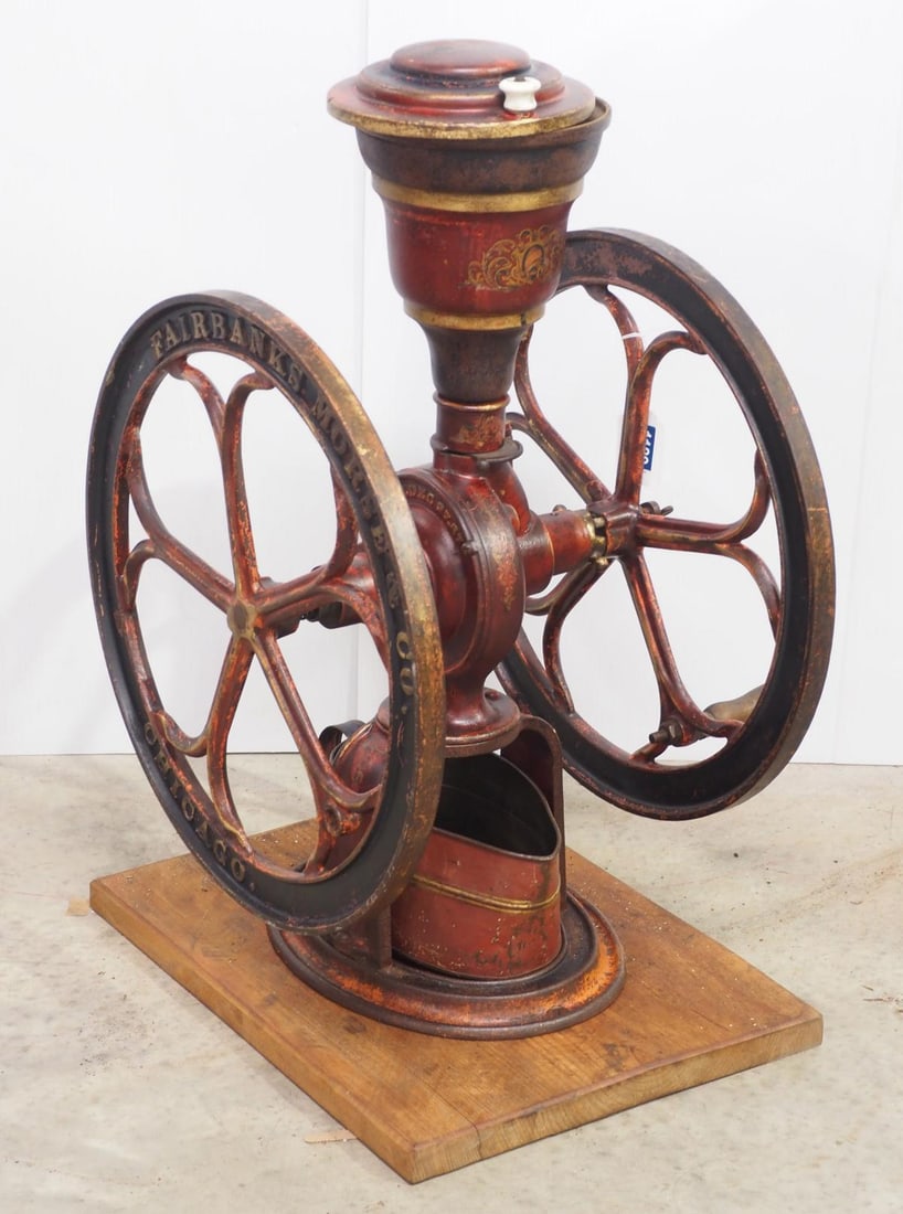 Fairbanks Morse cast iron coffee grinder (1 of 5)