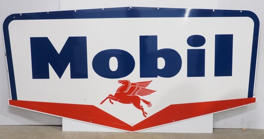 Mobil sign with Pegasus