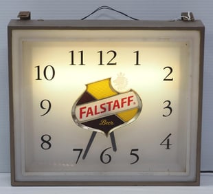 Falstaff Beer lighted sign