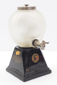 Orange Crush syrup dispenser