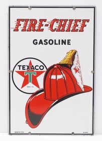Texaco Fire Chief Gasoline sign