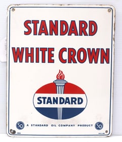 Standard White Crown pump plate