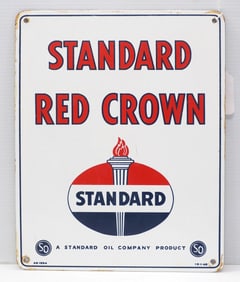 Standard Red Crown pump plate