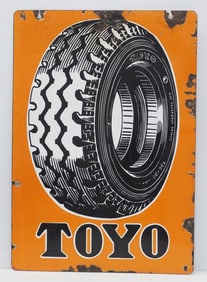 Toyo tire sign with great color