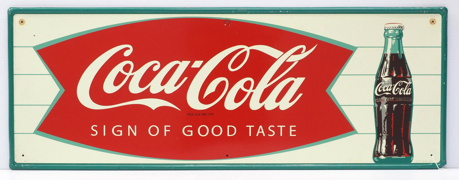 Coca Cola, Sign of Good Taste sign (1 of 3)