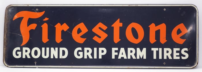 Firestone Ground Grip Farm Tires sign