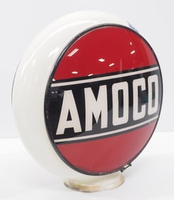 Amoco gas pump globe