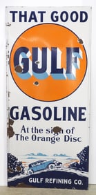 Gulf Gasoline sign
