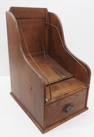 Wooden account registe