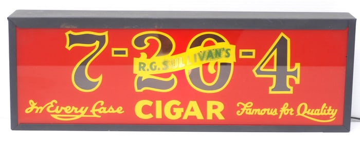 R.G. Sullivan's lighted sign