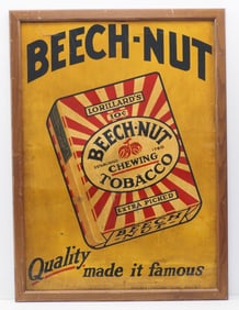 Beech-Nut Chewing Tobacco sign
