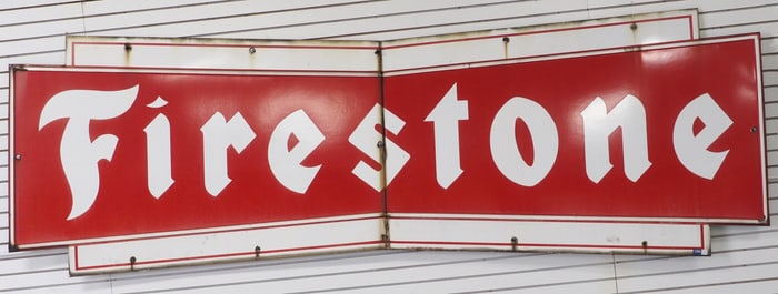 2-pc Firestone sign