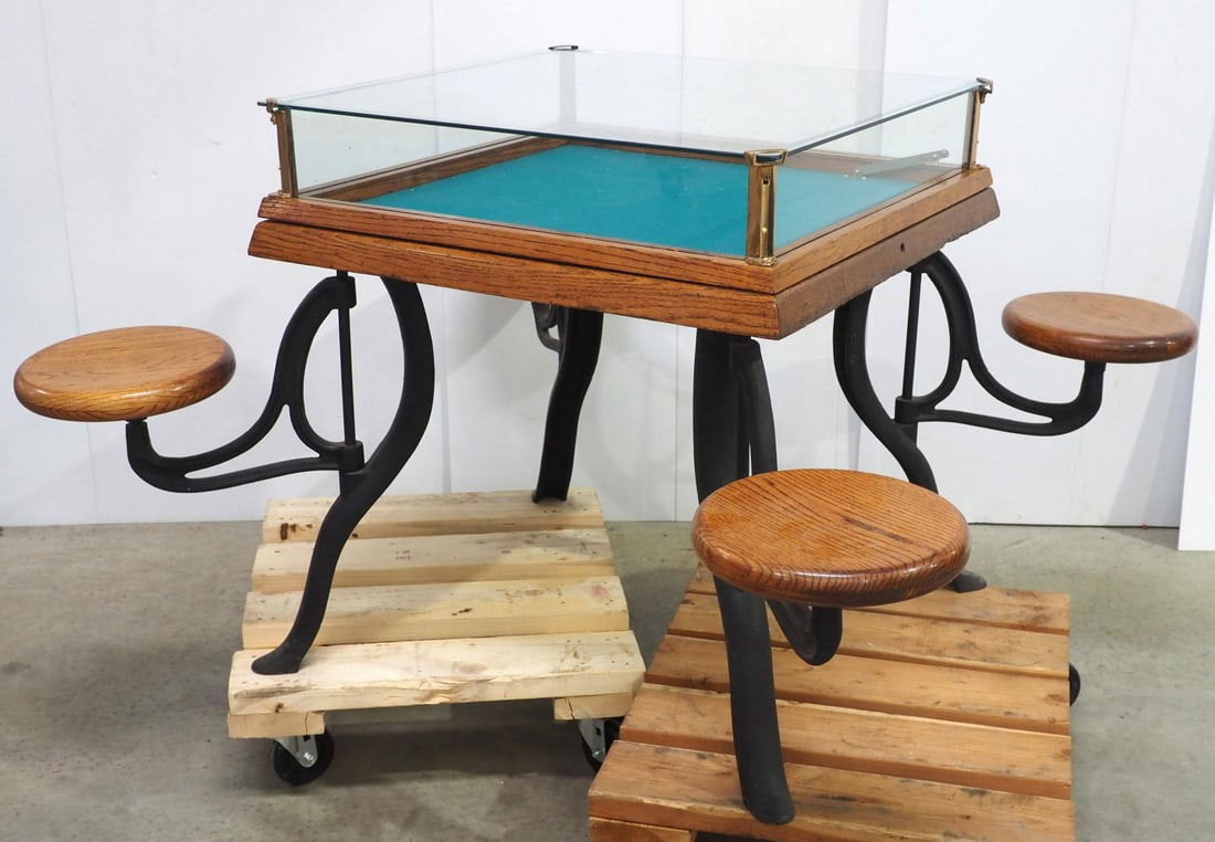 Early ice cream parlor table (1 of 4)