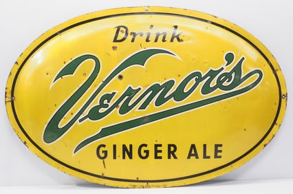 Drink Vernor's Ginger Ale sign