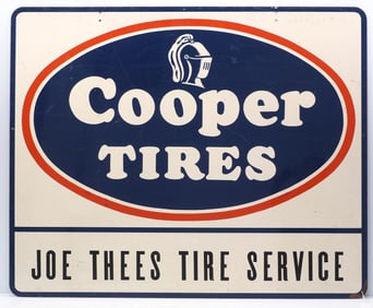 Cooper Tires dealer sign
