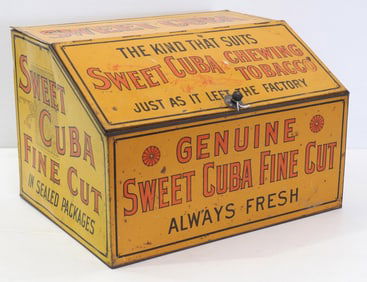 Sweet Cuba Tobacco country store tin