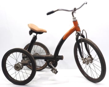 Taylor child's tricycle with original paint