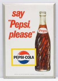 Pepsi Cola sign, marked M-239