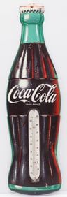 Coca Cola bottle shaped thermometer