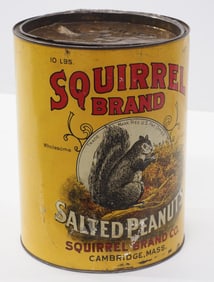 10-lb Squirrel Brand Salted Peanuts tin
