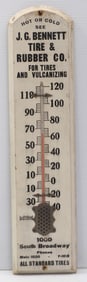 J.G. Bennett Tire & Rubber Co. thermometer