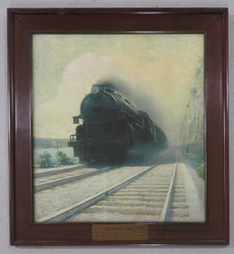 Framed print of The Sunshine Special locomotive