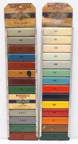 (2) Store color sample displays