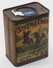 1-lb Steeple Chase Coffee tin