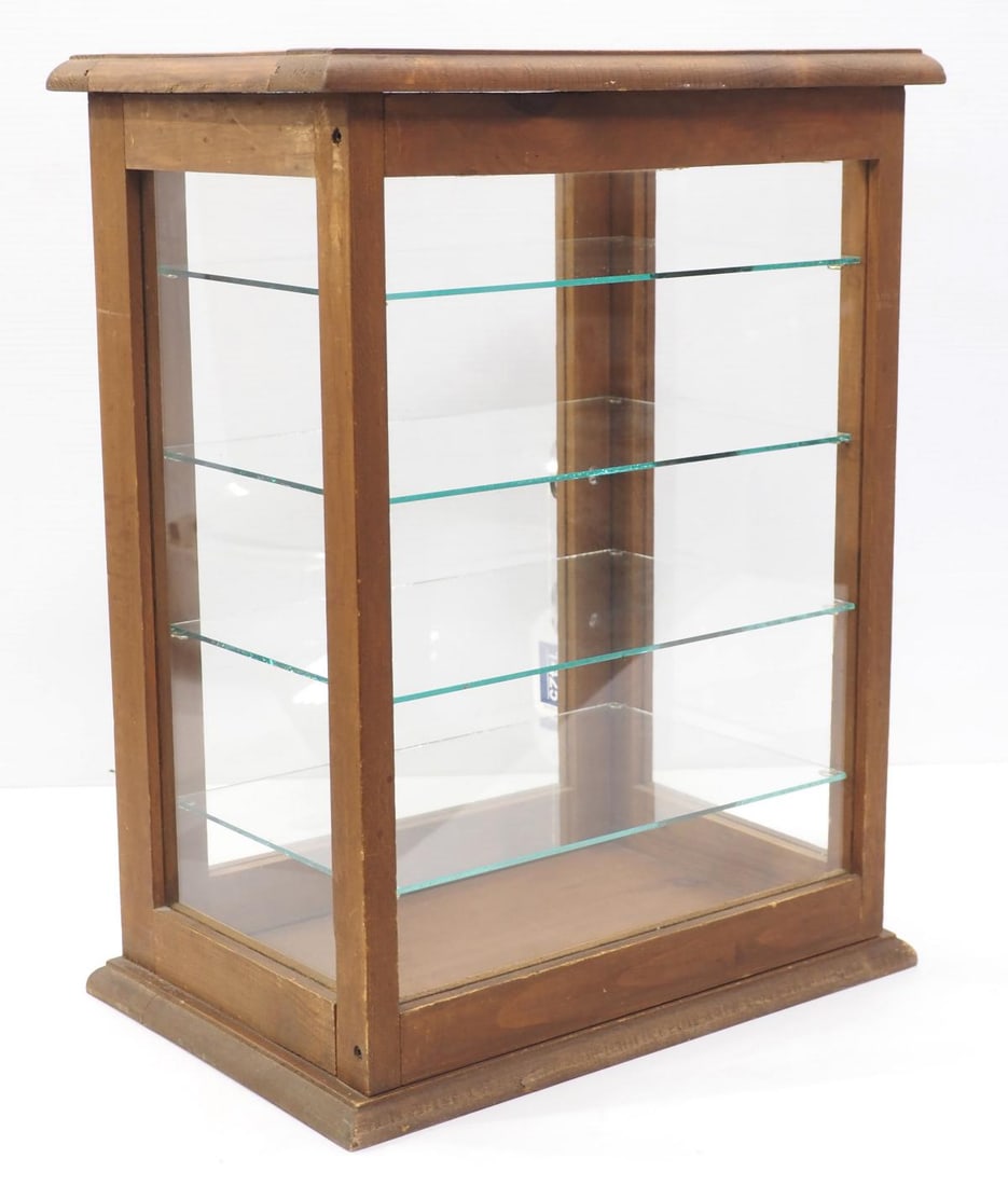 Wood & glass countertop showcase (1 of 3)