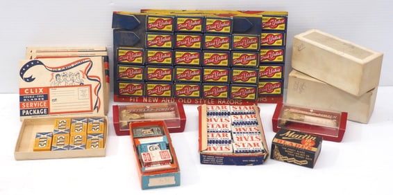 Razor blades and razors