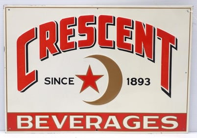 Crescent Beverages sign