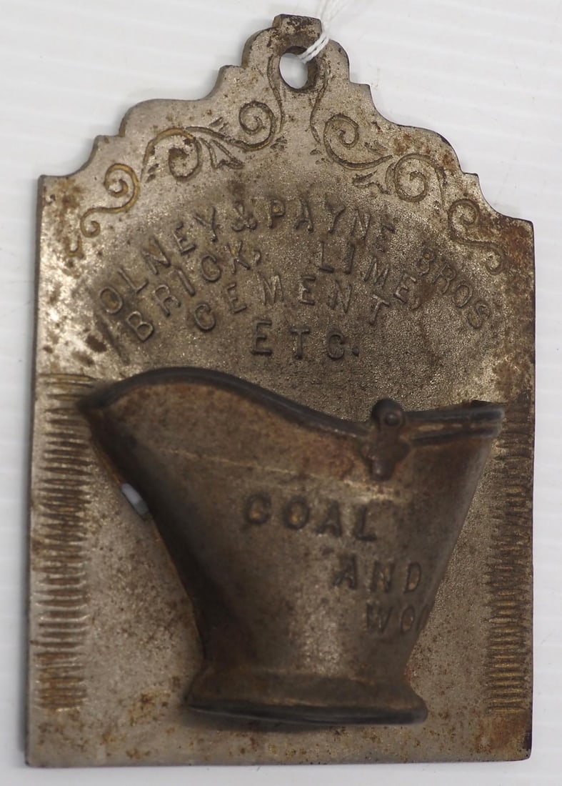 Early nickel-plated match safe (1 of 2)
