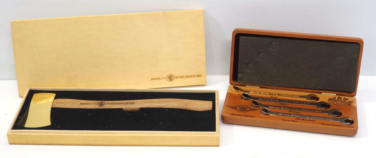 Marbles axe / MAC Tools wrench set (1 of 3)
