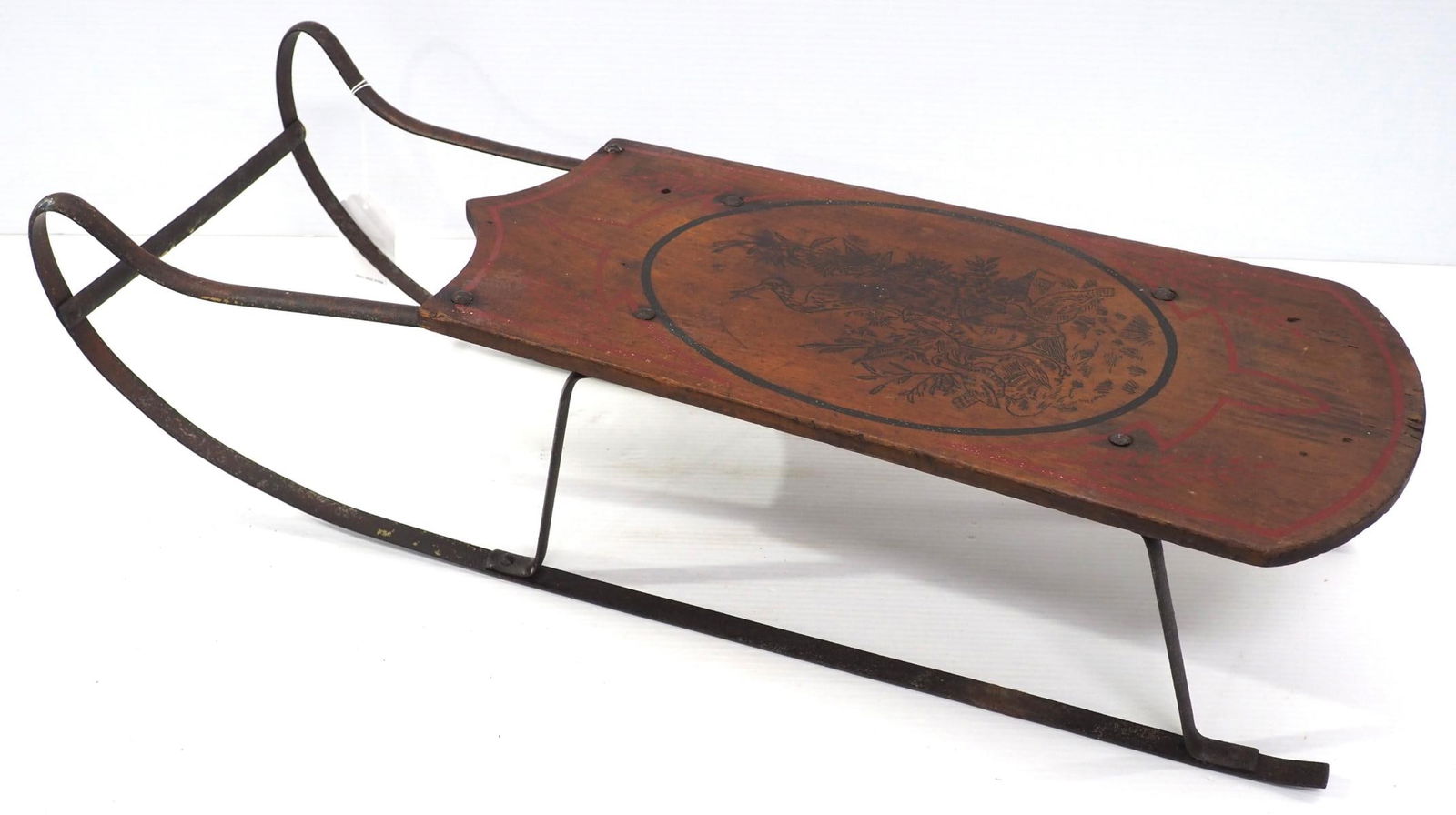 Early wooden sled (1 of 3)