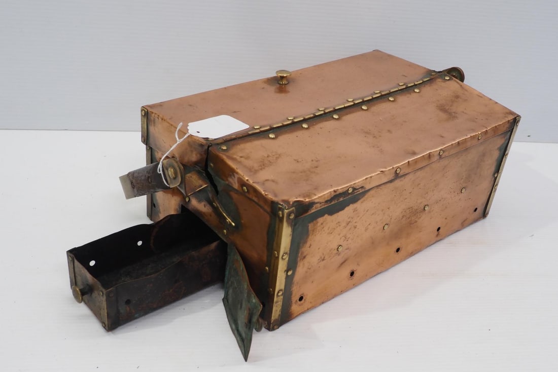 Copper warming box - 3