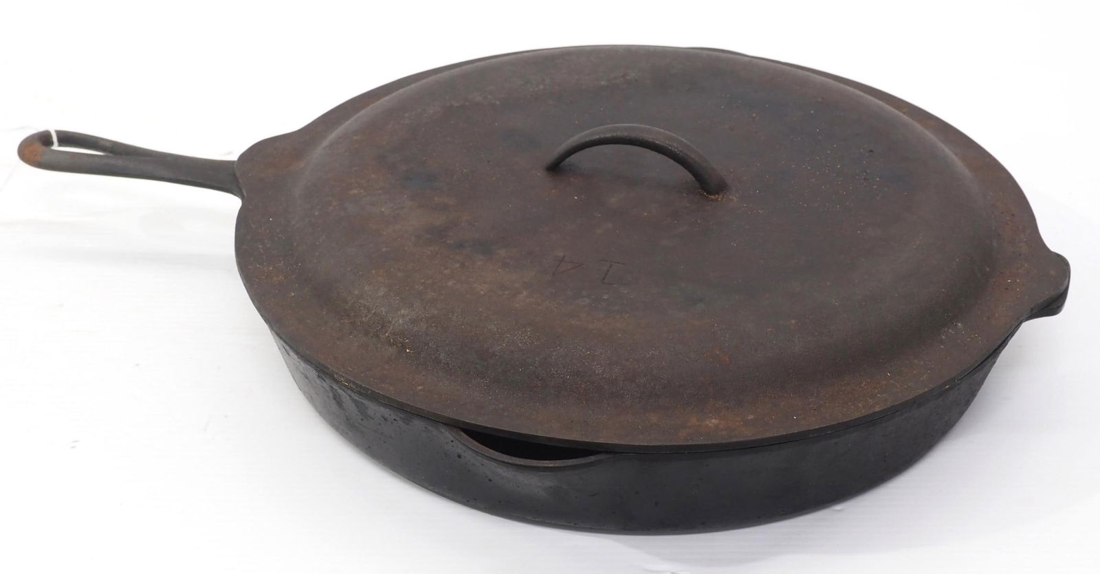 Griswold No.14 large block skillet (1 of 6)