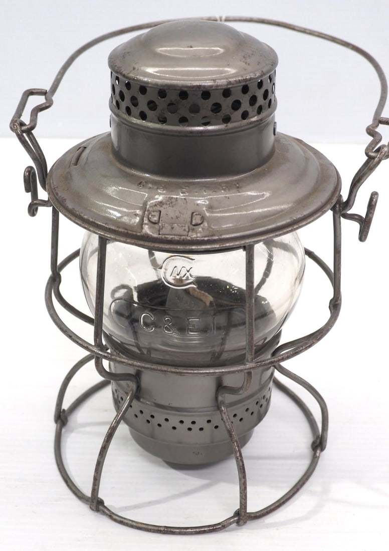 C. & E.L. railroad lantern (1 of 3)