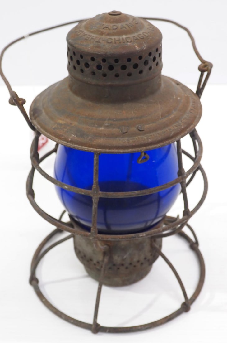 L.S. & M.S. railroad lantern (1 of 3)