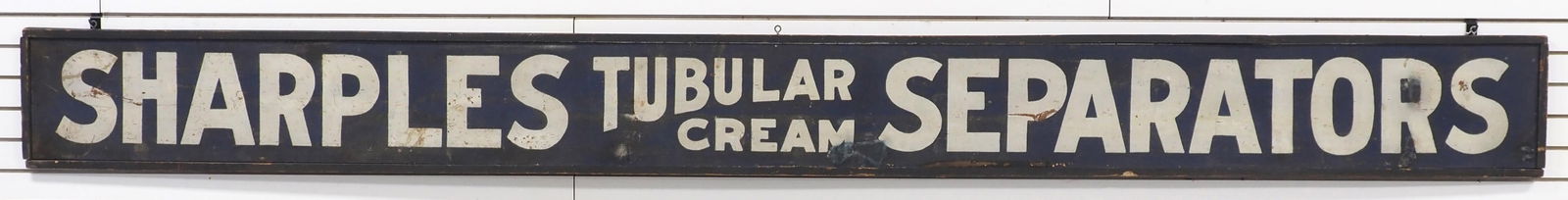 Wood & sandstone Sharples Separators sign (1 of 6)