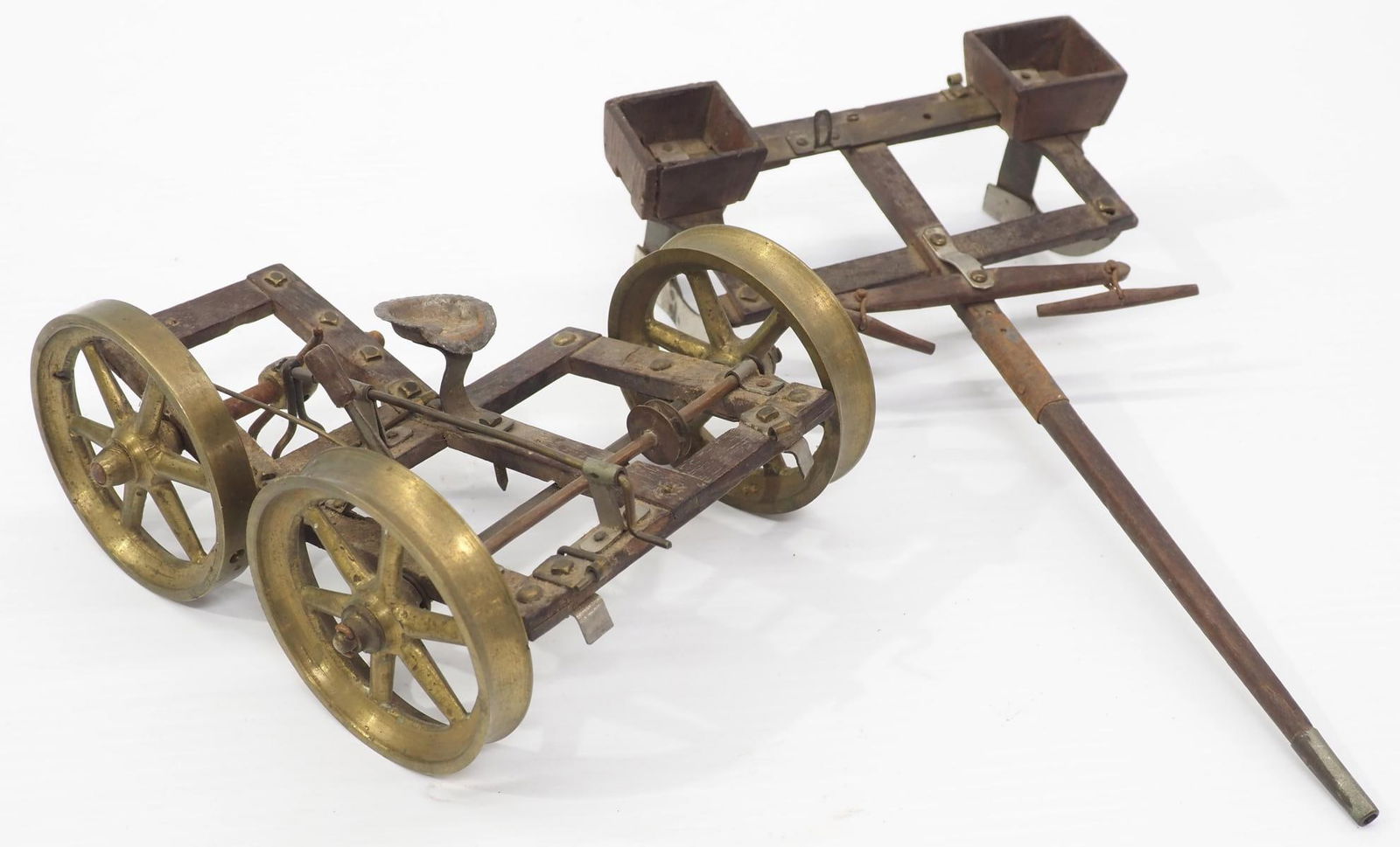 Patent model of the Automatic Drop Corn Planter (1 of 2)