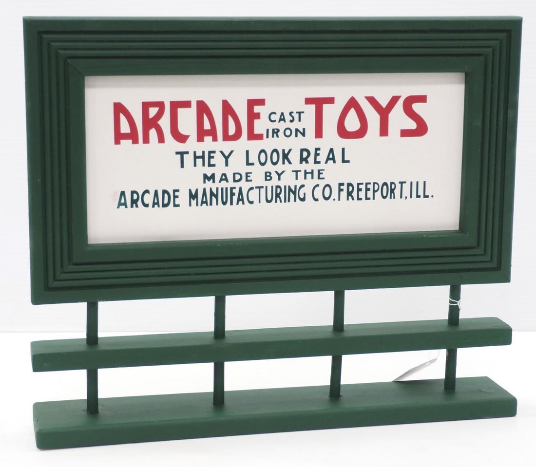 Wooden Arcade display sign (1 of 2)