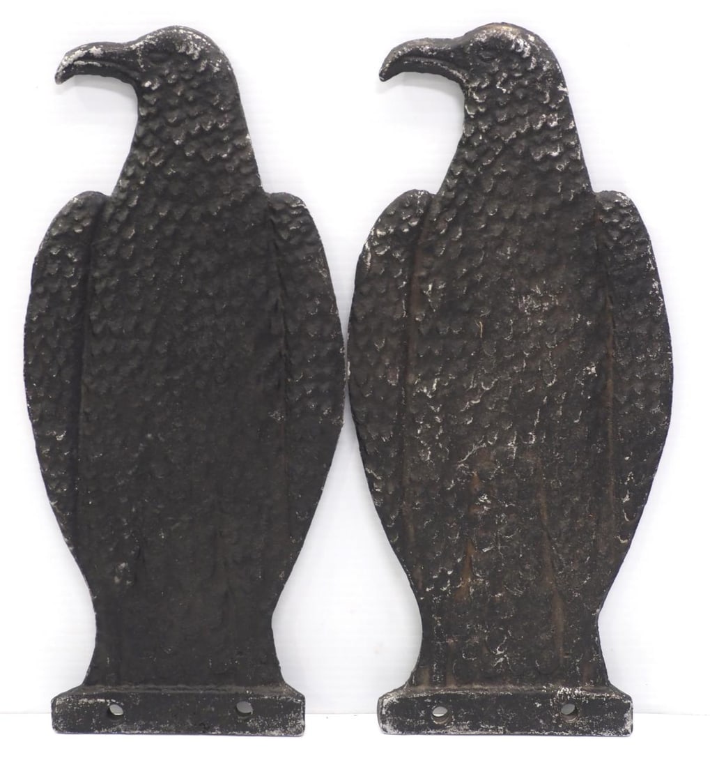 (2) Cast iron eagle windmill weights (1 of 2)