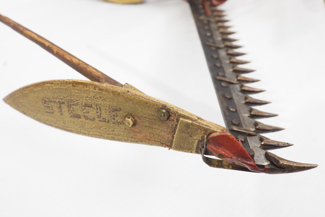 WOW! RARE Salesman sample Steele mower - 3