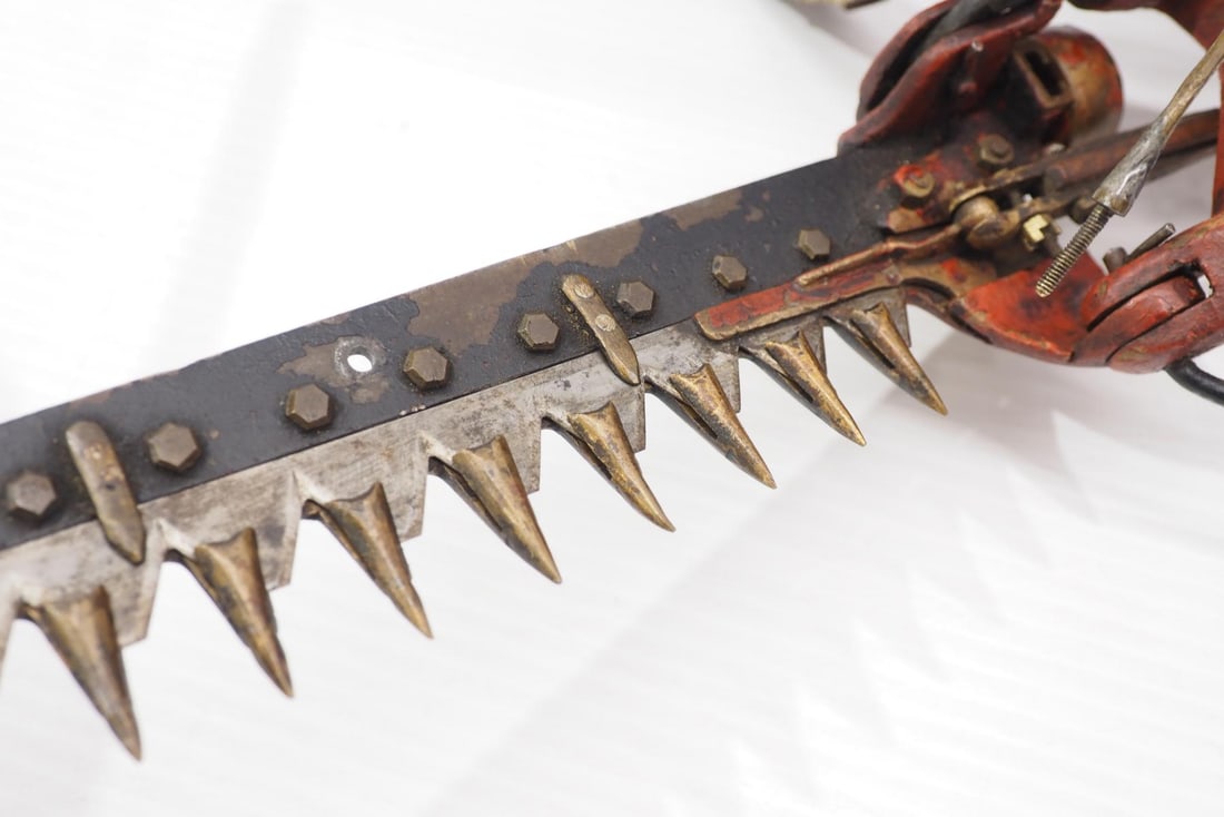 WOW! RARE Salesman sample Steele mower - 4