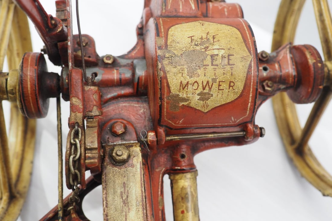 WOW! RARE Salesman sample Steele mower - 5